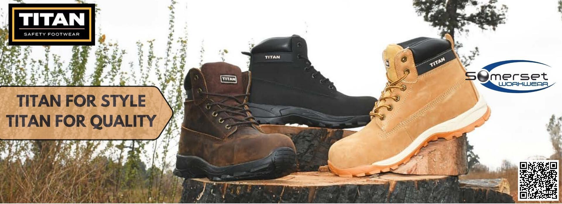 Titan Safety Boots & Shoes in Stock