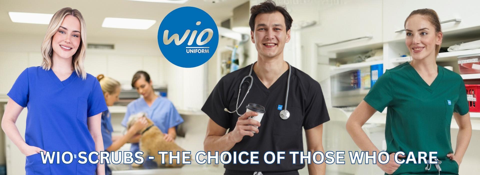 WIO scrubs for the caring professional