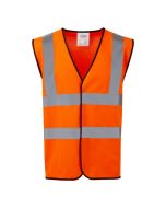 Warrior Orange Hi-Vis Waistcoat