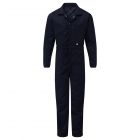 Fort Quilted Coverall in Navy Blue