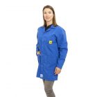ESD Lab Jackets in Royal Blue