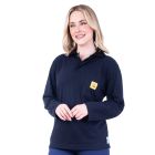 ESD Polo Shirts Long Sleeved in Navy Blue