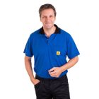 ESD Polo Shirts Short Sleeved in Royal Blue
