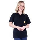 ESD Black Polo Shirt with short sleeves