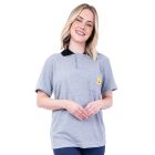 ESD Polo Shirts Short Sleeved in Grey