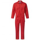 Fort 366 Zip Front Red Coverall