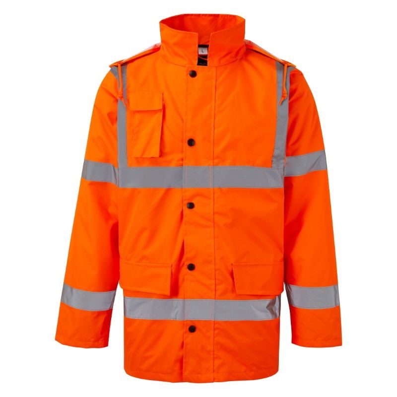 Orange construction jacket outlet