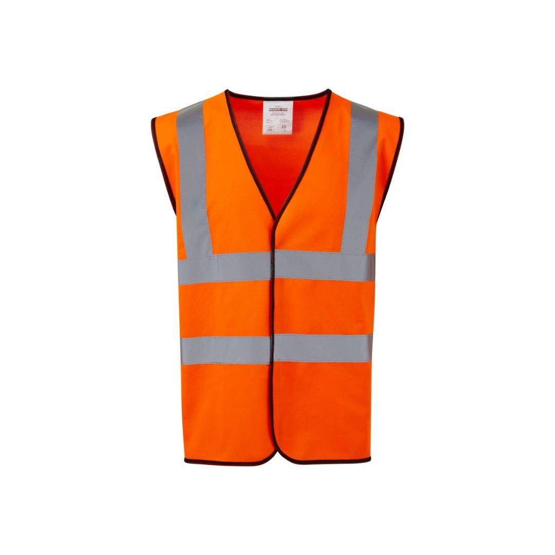 Warrior Orange Hi Vis Waistcoat