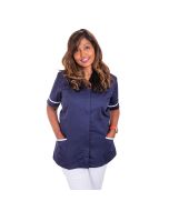 The Behrens navy blue tunic for the healthcare professional