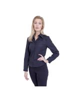 For the electronics professional this stylish tailored ESD blouse is a must-have garment