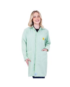 ESD Light Green Lab Coats