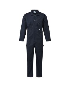 Fort Workwear 366 Zip Fronted Navy Blue Coverall 