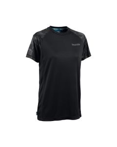 Makita Womens MK102W Black Tech T-Shirt