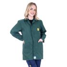 ESD Dark Green Lab Jackets