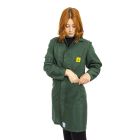 ESD Dark Green Lab Coats