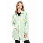 ESD Lab Jackets in Light Green