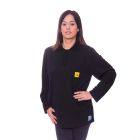 Long sleeved Black ESD Polo Shirts