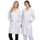 ESD White Cleanroom Lab Coats