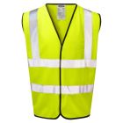Warrior Yellow Hi-Vis Waistcoat