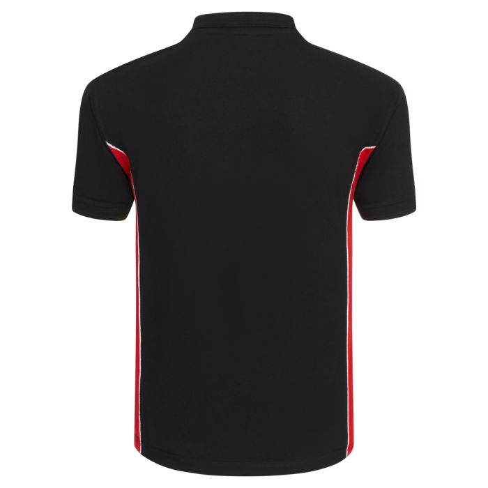 Silverswift Premium Red Black Polo Shirt 1180
