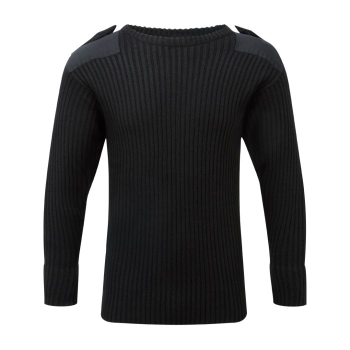 Black jumper for work cheap