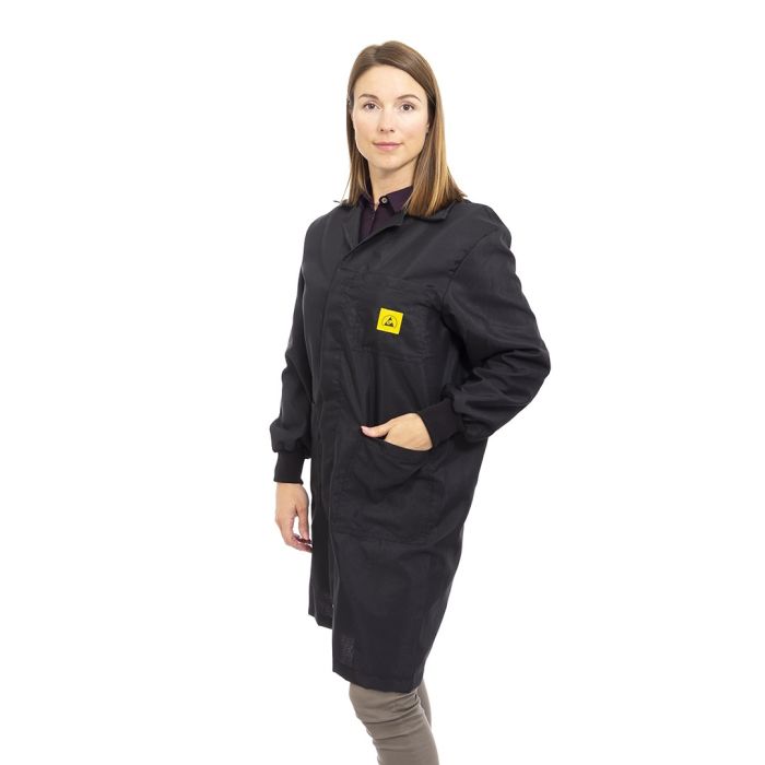 Black lab coat meaning deals