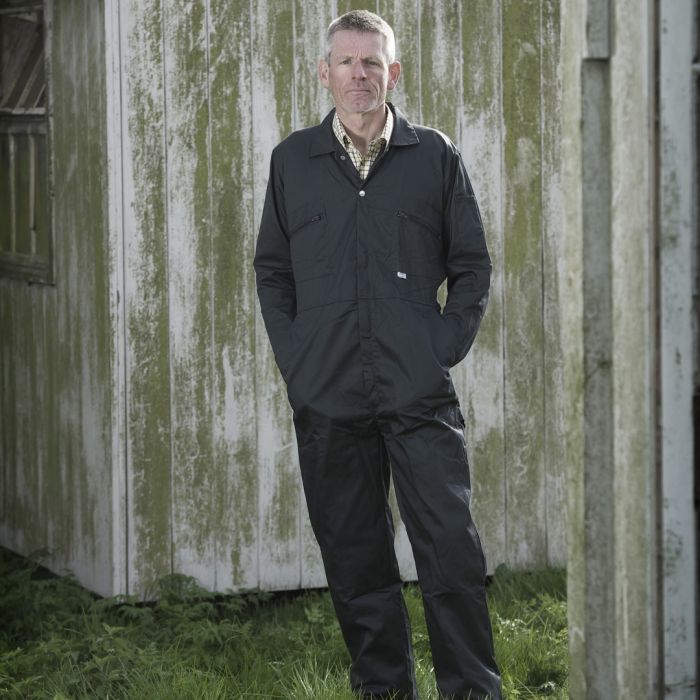 Fort Workwear Zip Fronted Navy Blue Coverall Fort Workwear Zip Fronted Navy Blue Coverall
