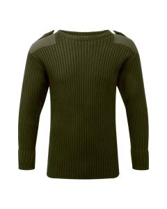 Military style crew neck jumper suitable for cadets and reserves