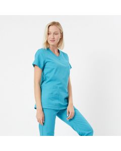 Women's Scrubs in Light Blue