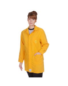 ESD Lab Jackets in Yellow