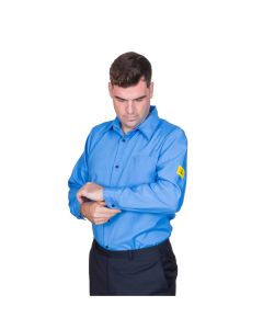 This office ESD shirt is perfect for situations where static control is required when entering an EPA