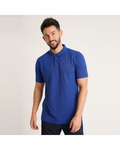 A high quality men's polo shirt in Royal Blue