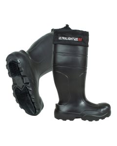 SAH5 High Top Safety Wellington Boots from Somerset Workwear showing non-slip sole and waterproof collar.  