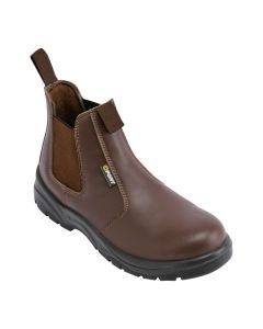 Nelson Safety Dealer Boot in Brown