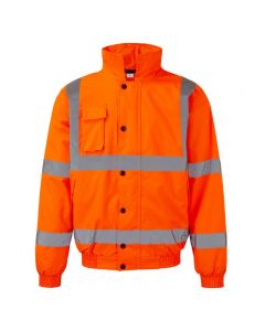 Quality workwear hi-vis Warrior orange jacket