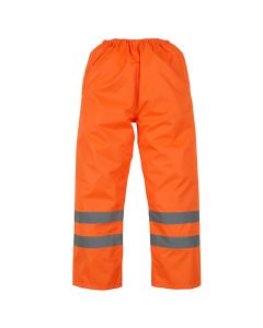 Waterproof hi-vis trousers that conforms to EN ISO 20471:2013 + A1:2016 Class 1 and EN343 plus RIS-3279-TOM