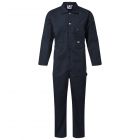 Zip Front Navy Blue Coverall  