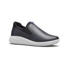 A comfortable slip-on shoe with a soft feel lining