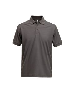 Fristads dark grey men's cotton polo shirt