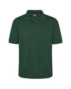 High quality premium weight polo shirt in a striking bottle green