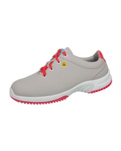ESD Grey & Red Safety Shoes 31783 Lace Up