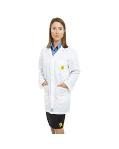 ESD Lab Jackets in White