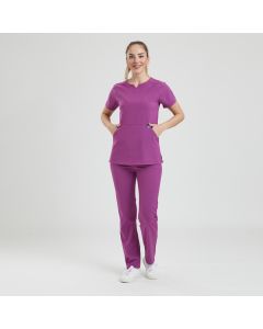 A smart and stylish set of scrubs ideal for the beauty or dental industries